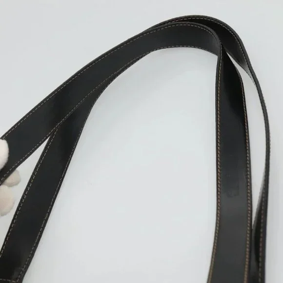 Burberrys Nova Check Shoulder Bag PVC Beige Gold Auth 127599